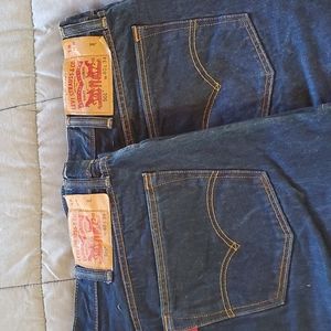 2 pair Levi's 501 STF 40x34
